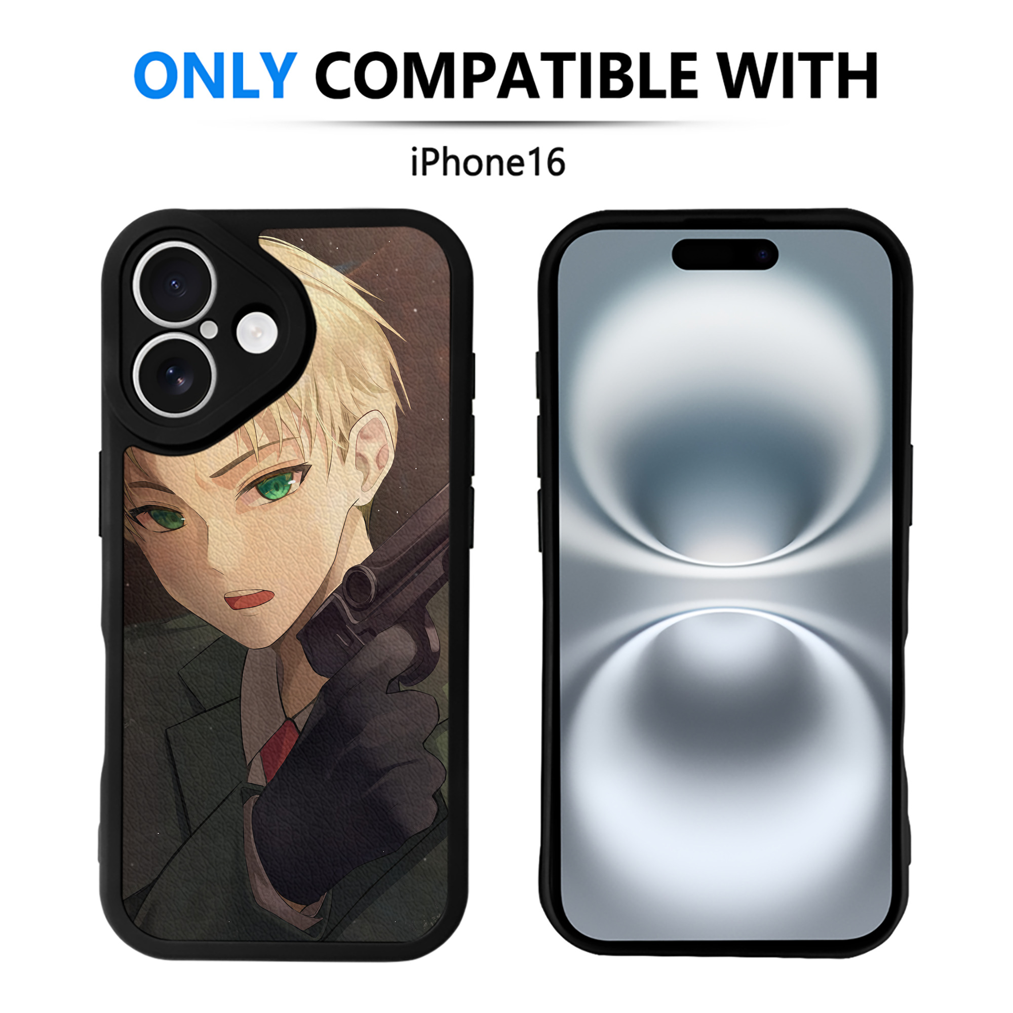 （画像用） SPY×FAMILY间谍家家酒 【iPhone 16シリーズ対応】シリコンスマホケース（レザー調） 材質：シリコン